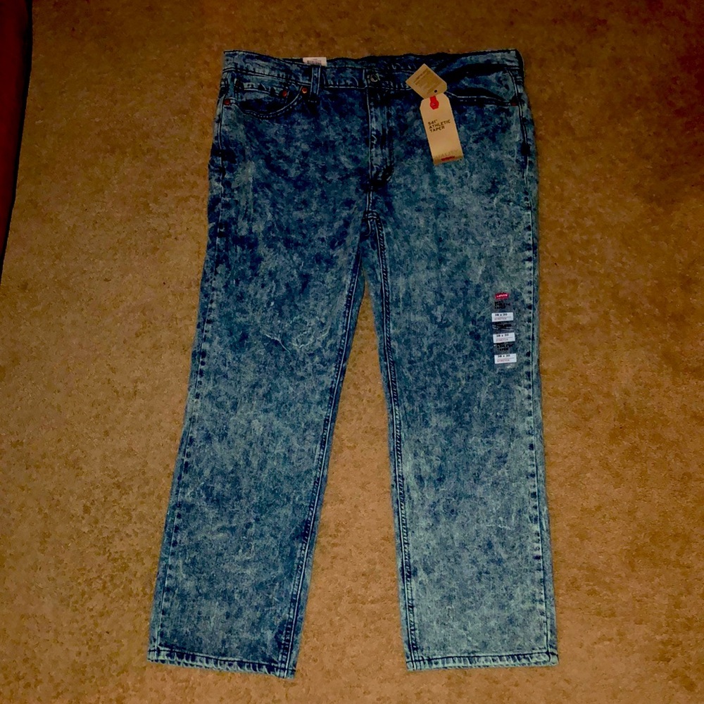 Levi Acid Wash Denim Jeans